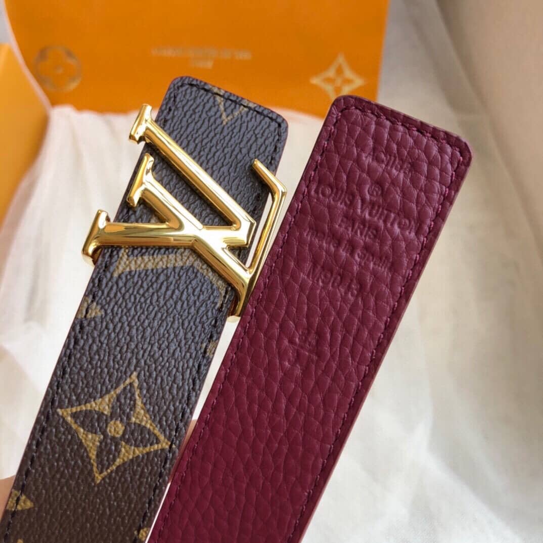 7 Star L0vis Vvtt0n Leather Belt 30mm For Lady