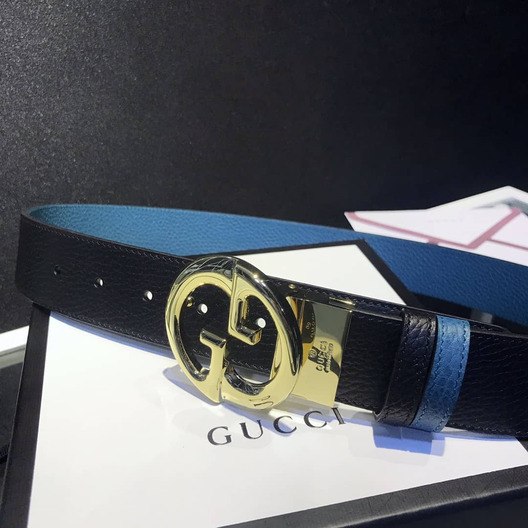 7 Star Gvc*1 Leather Belt 37mm