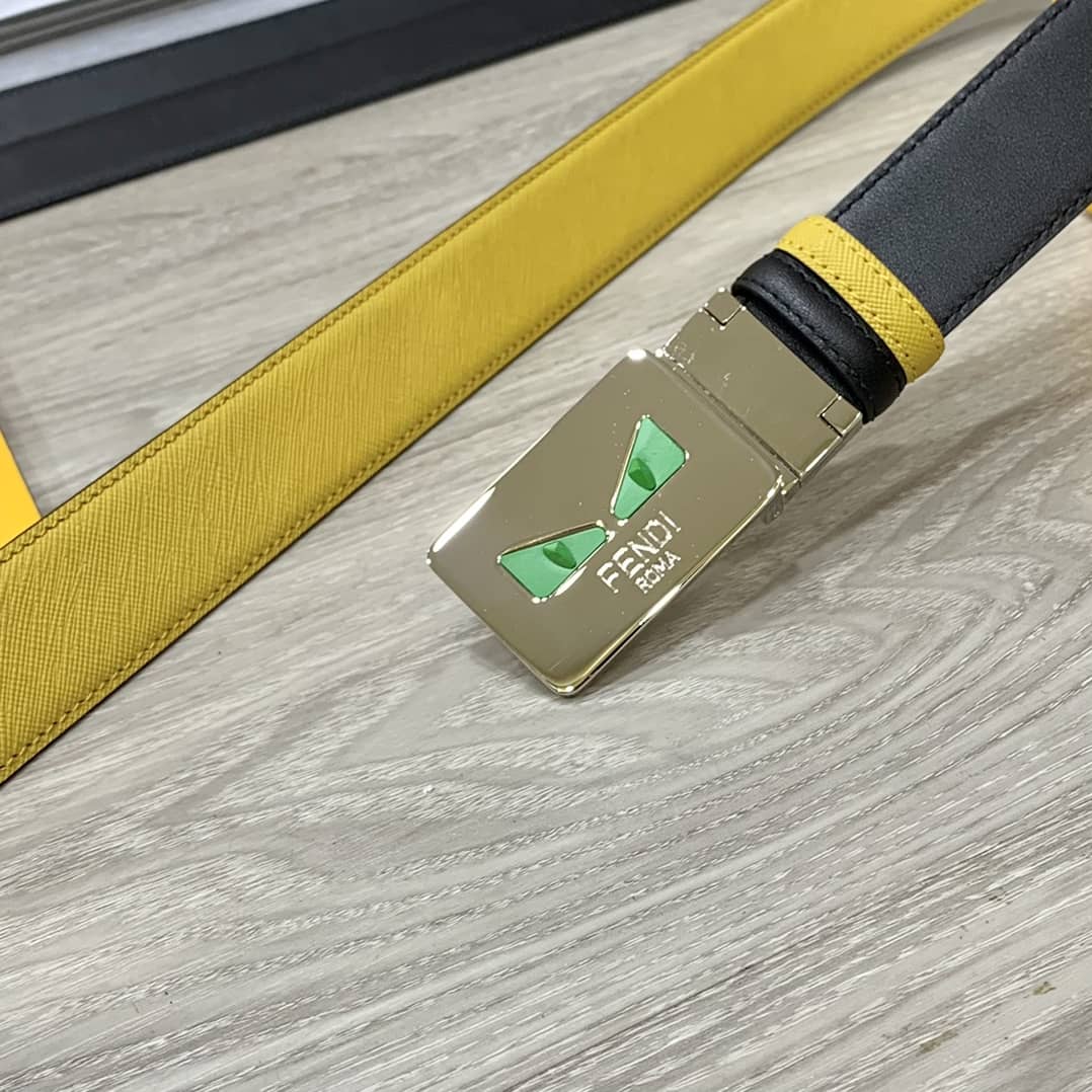 Knockoff F**di Logo Belt 35mm