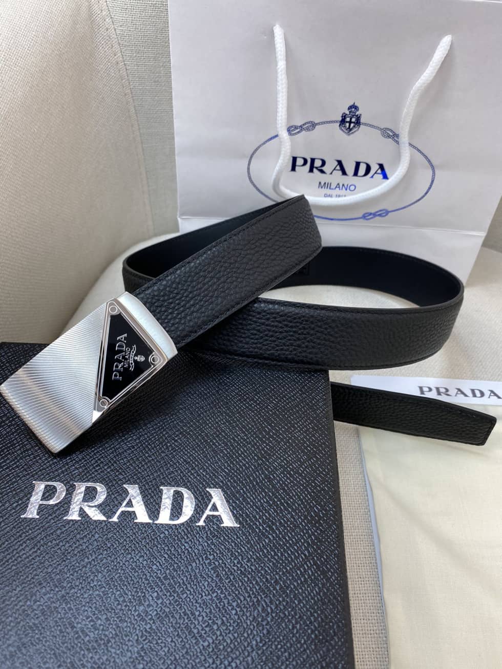 Pra*a Belt For Sale 34mm