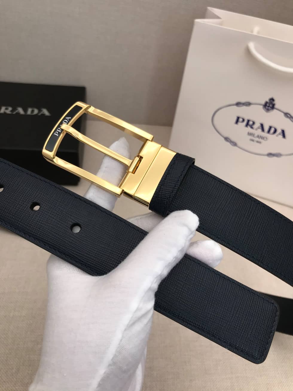 Designer Pra*a Classic Belt 35mm