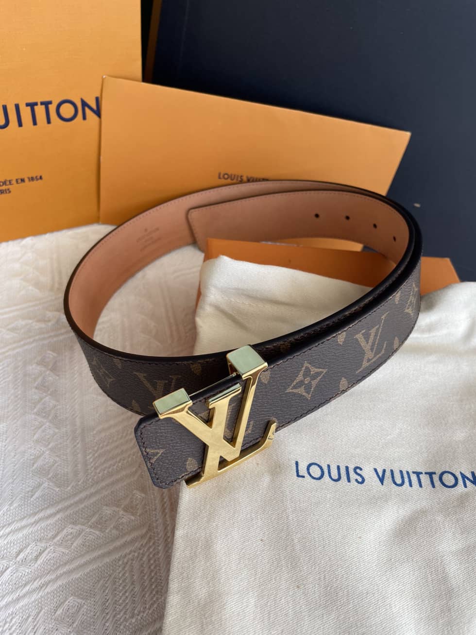 Fake L0vis Vvtt0n Logo Belt 38mm
