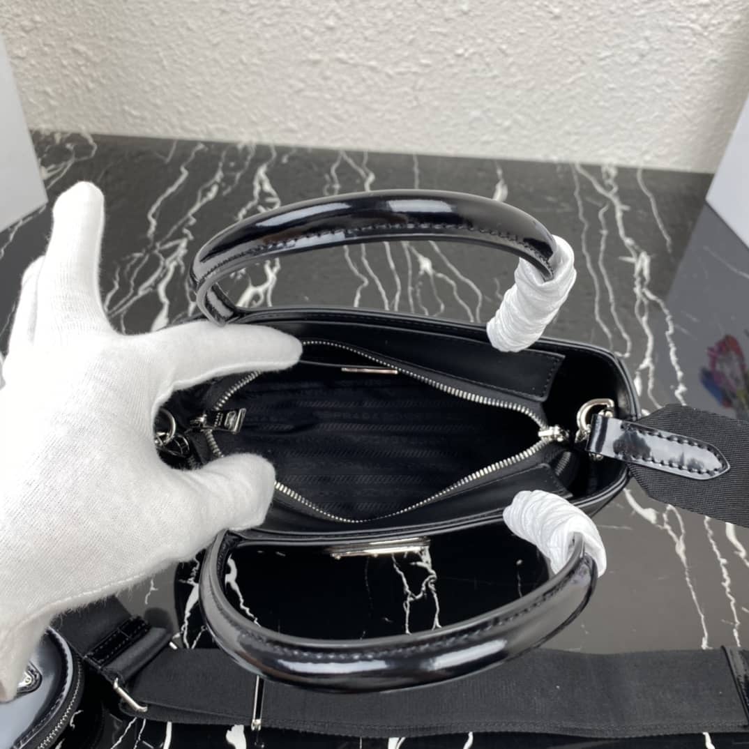 Pra*a Leather Replica Tote