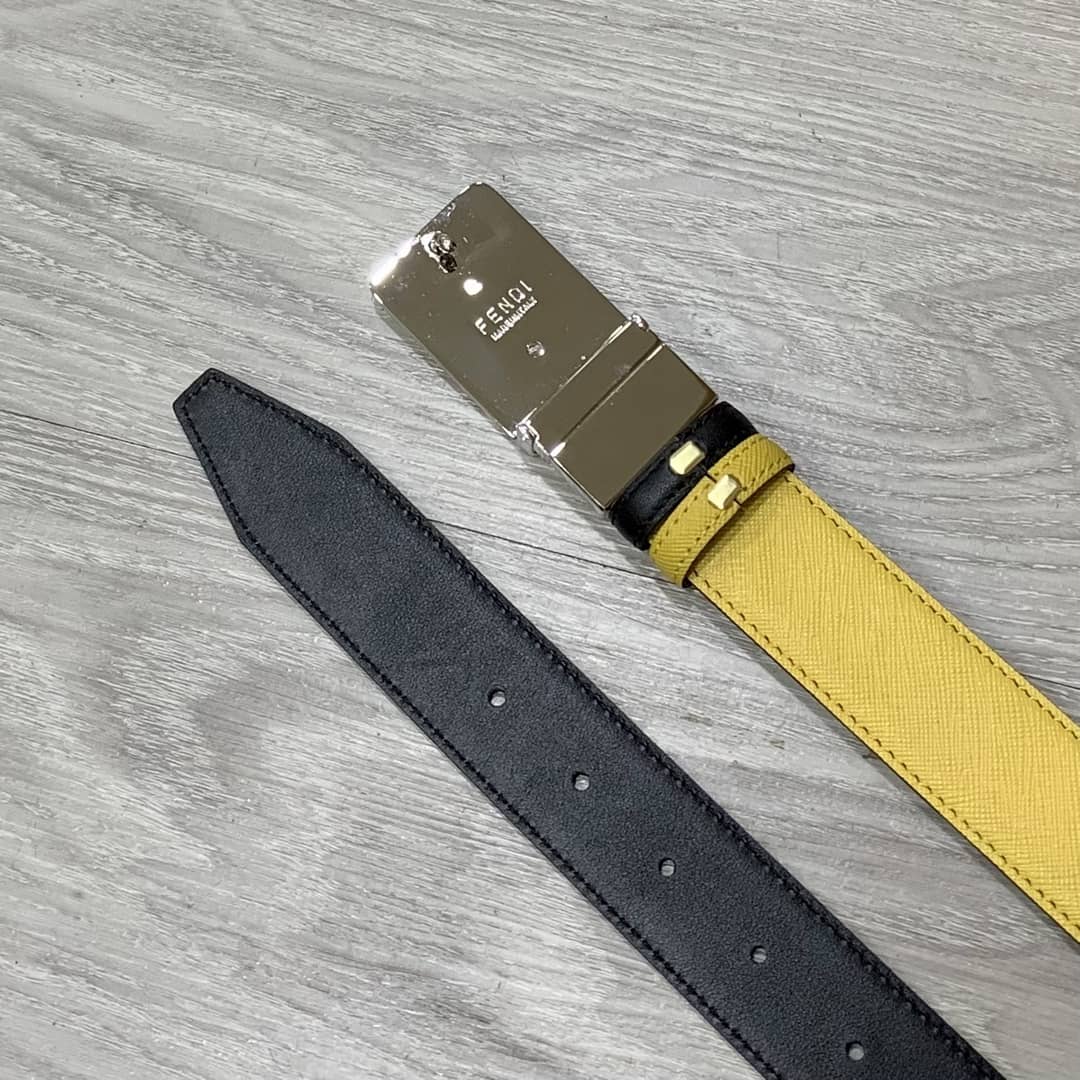Knockoff F**di Logo Belt 35mm
