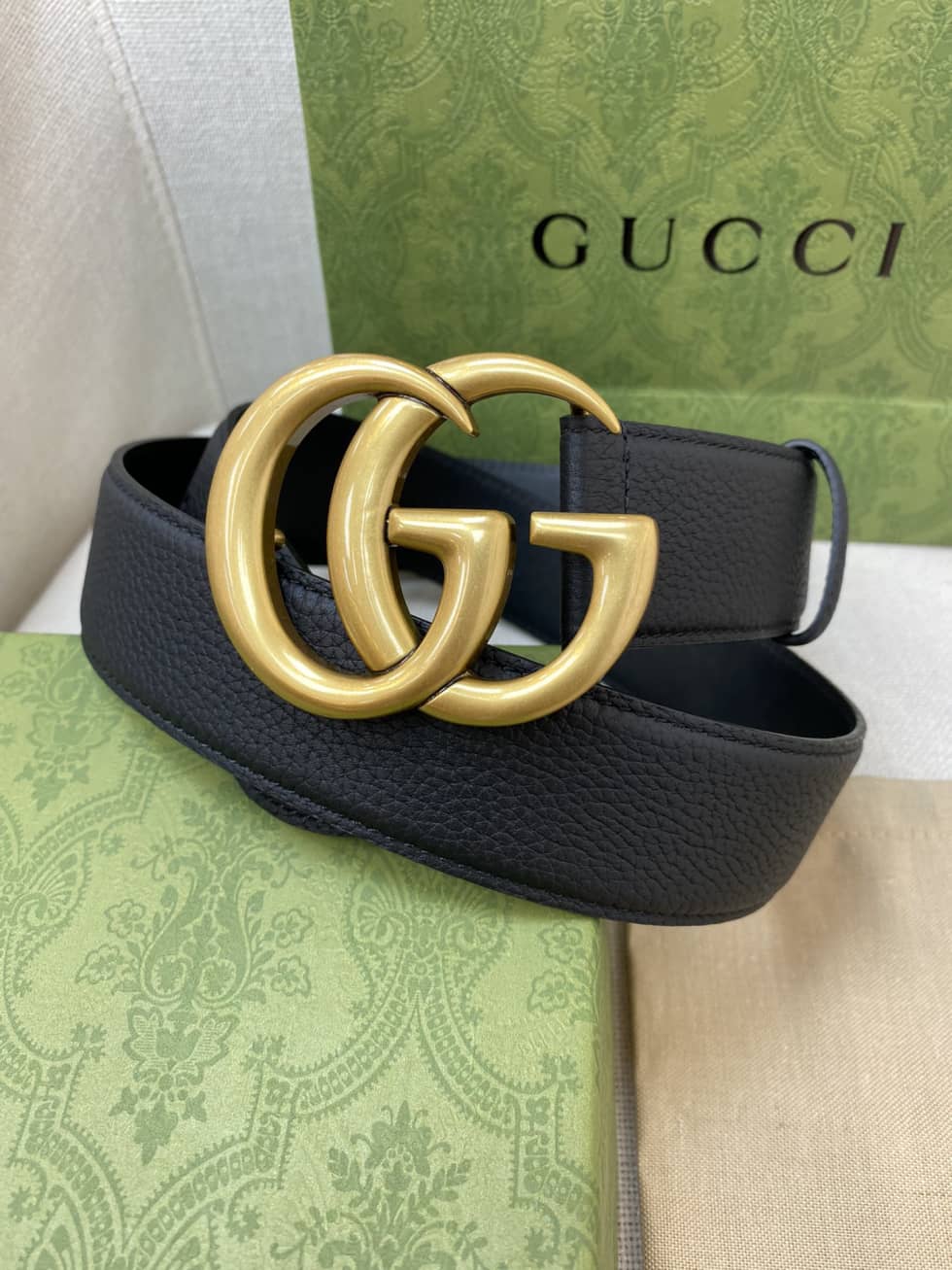 7 Star Gvc*1 Leather Belt 40mm