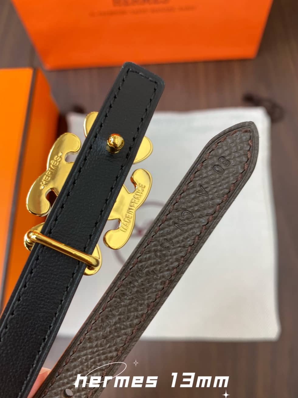 H**me5 Belt First Copy 13mm For Lady