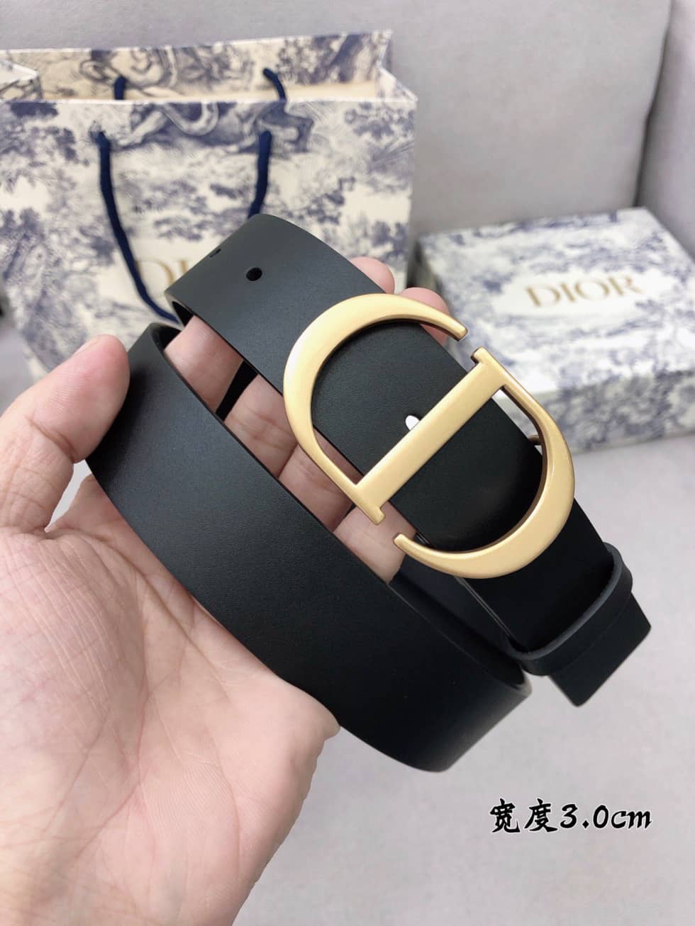 7 Star D10r Leather Belt 30mm