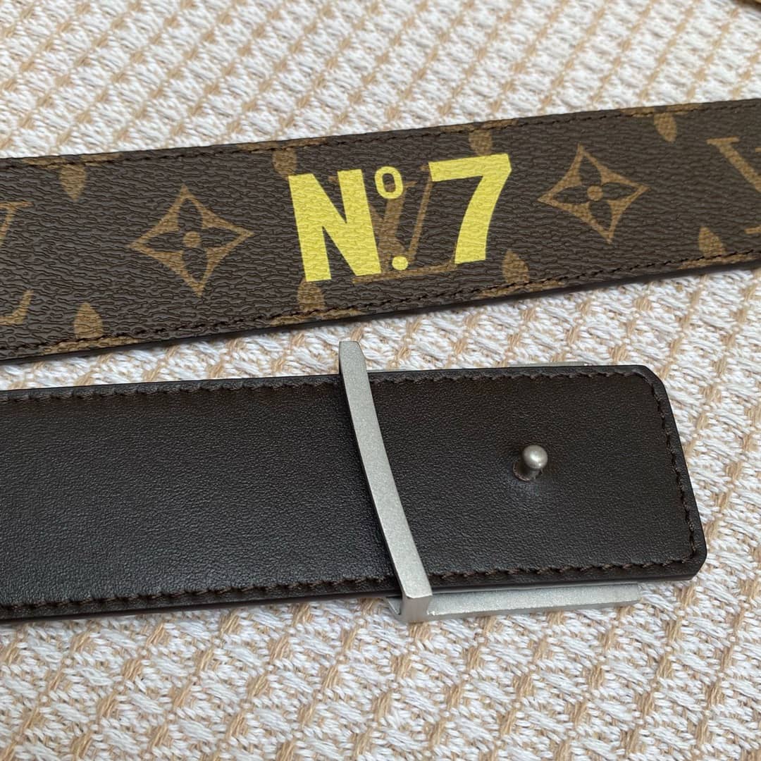7 Star L0vis Vvtt0n Leather Belt 40mm