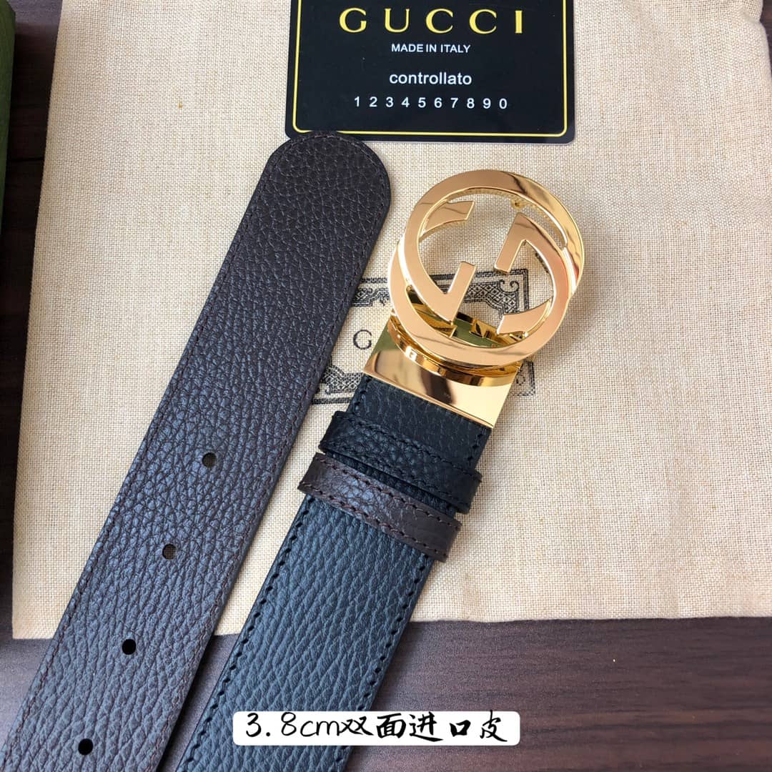 Fake Gvc*1 Logo Belt 38mm