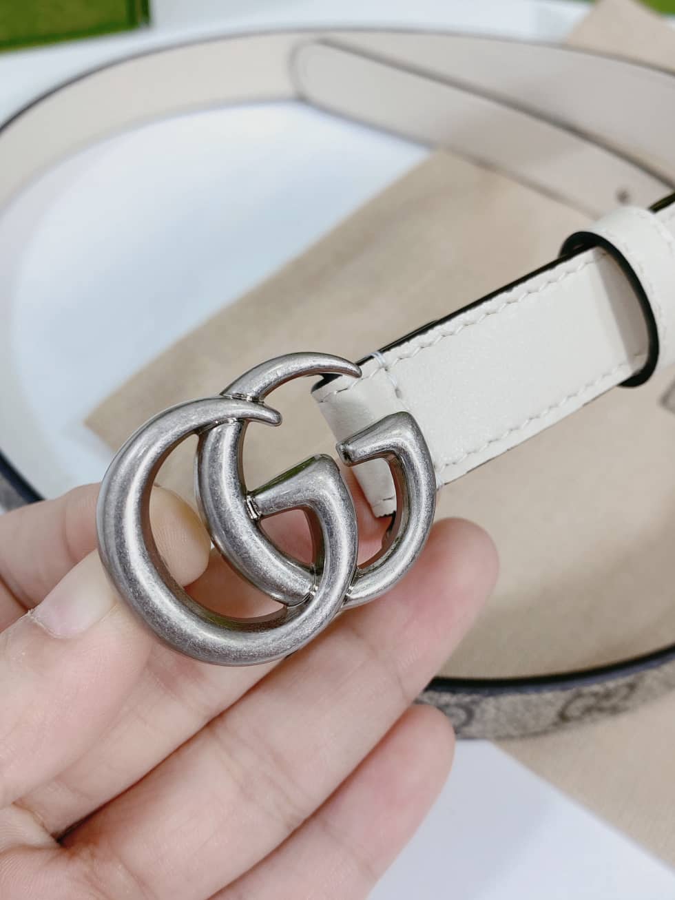 7 Star Gvc*1 Leather Belt 20mm For Lady