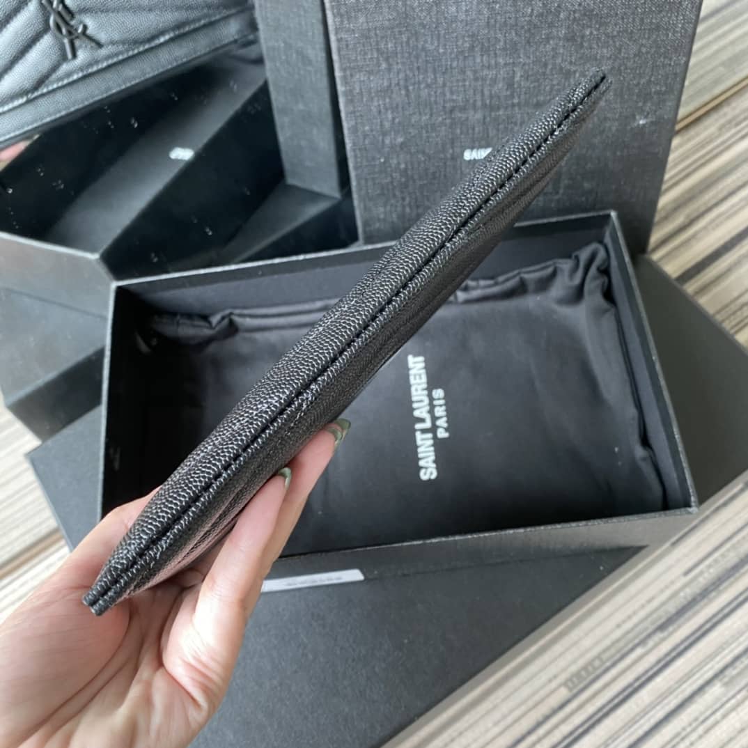 Y51 Clutch Replica Monogram Bill Pouch Black Metal