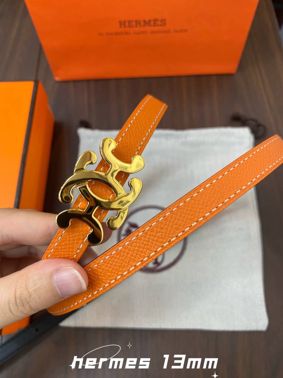 Wholesale H**me5 Logo Belt 13mm For Lady