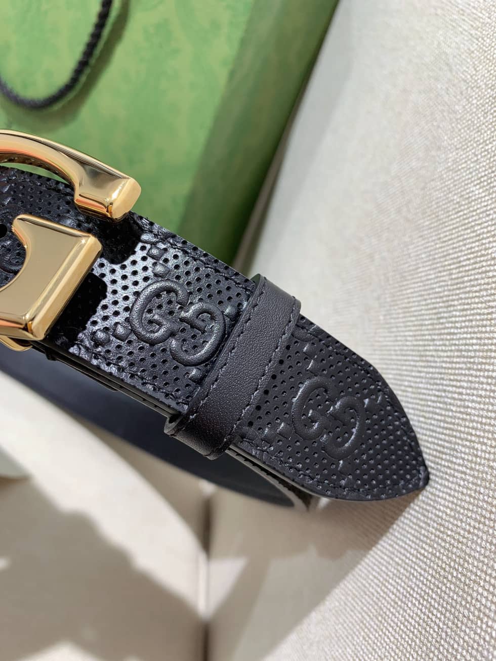 Fake Gvc*1 Logo Belt 30mm