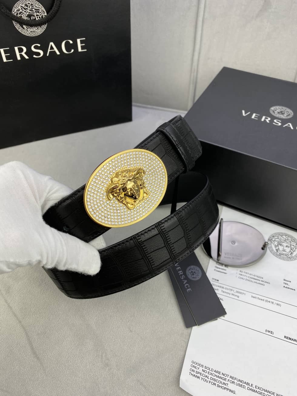 Wholesale Versace AAA+ Belt 40mm