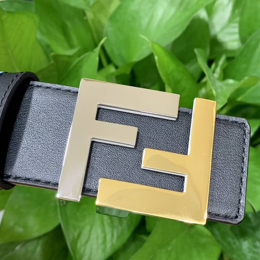 7 Star F**di Leather Belt 40mm