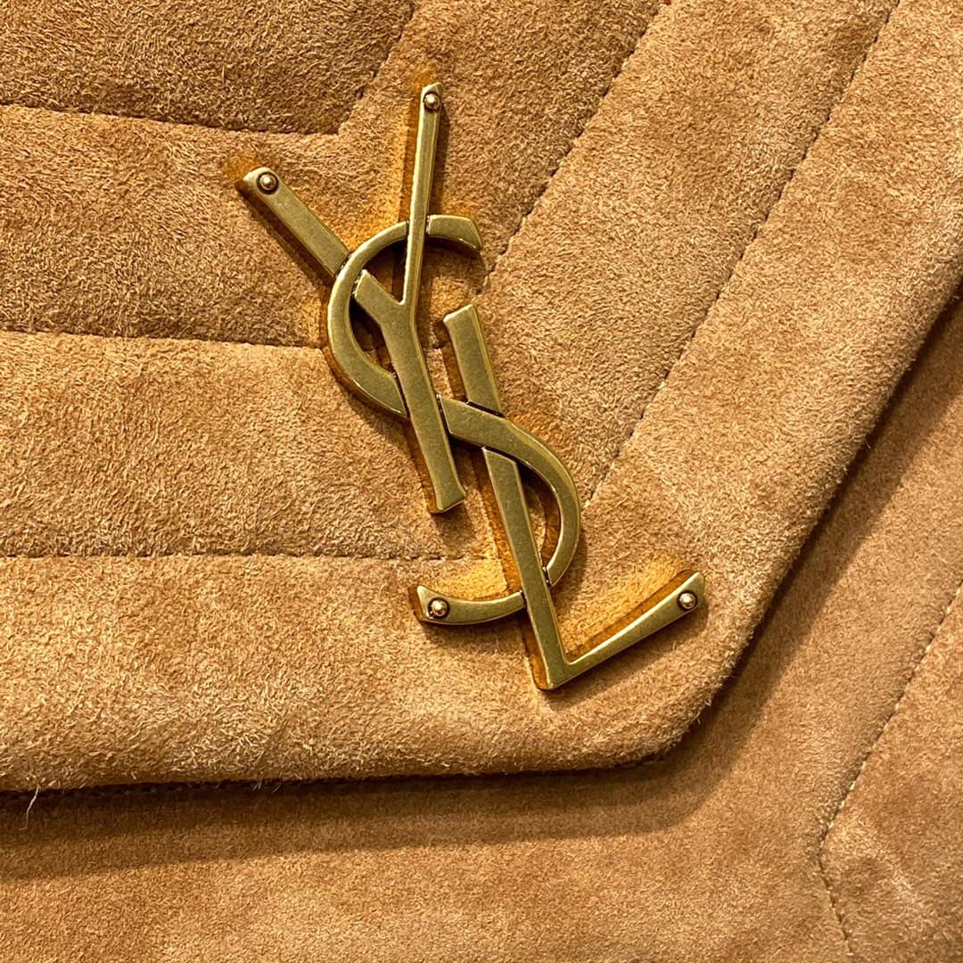 Y51 Dupes Bags Loulou Monogram Quilted Velvet Shoulder Bag