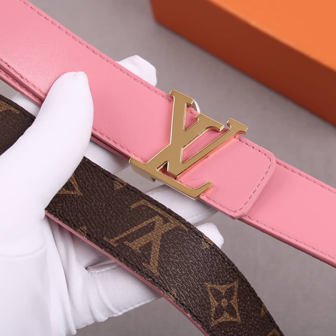 Replica L0vis Vvtt0n Buckle Belt 30mm For Lady