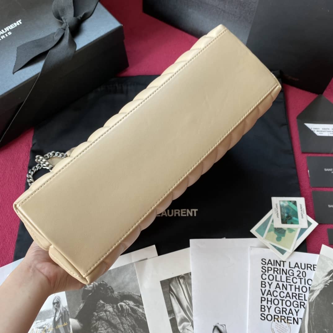 Y51 Loulou Medium Quilted “Y” Leather Replica Bag