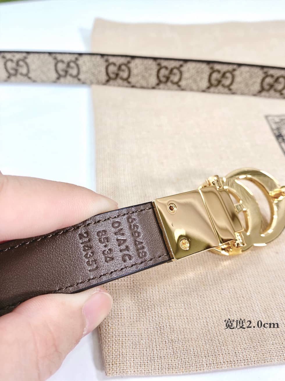 Gvc*1 Belt Copy 20mm For Lady