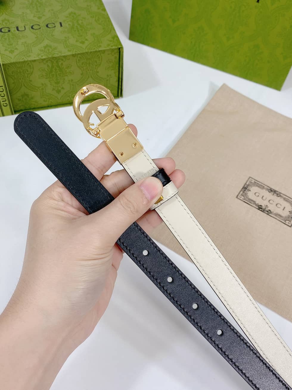 Gvc*1 Belt First Copy 20mm For Lady