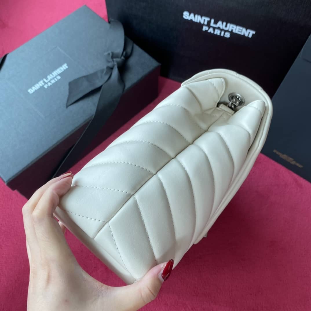 Sa1nt Lau*nt Bag Dupe  Loulou Medium Quilted “Y” Leather Replica Bag