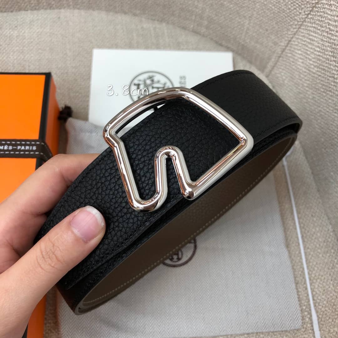 Wholesale H**me5 Logo Belt 38mm