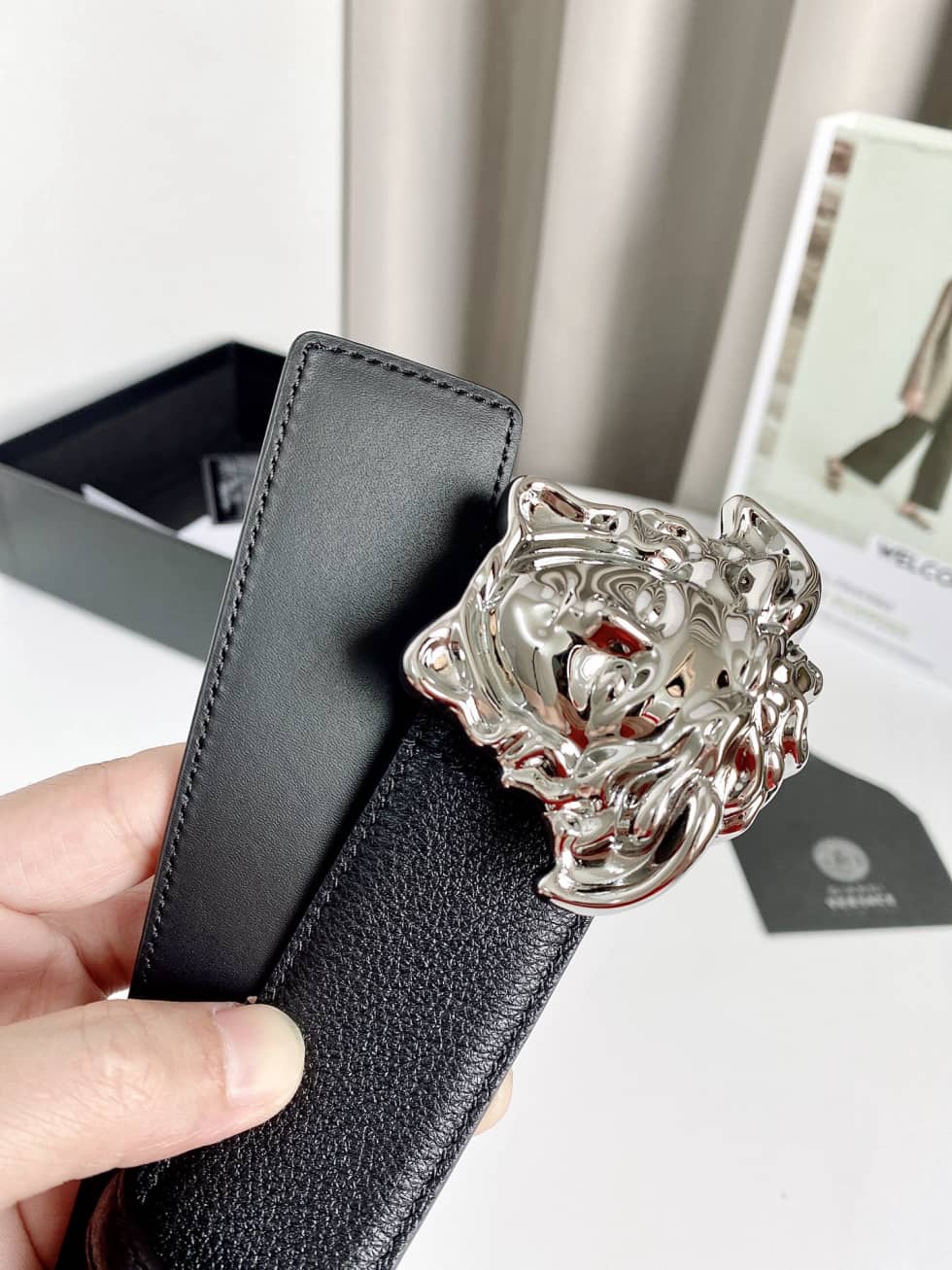 Replica Versace Buckle Belt 38mm