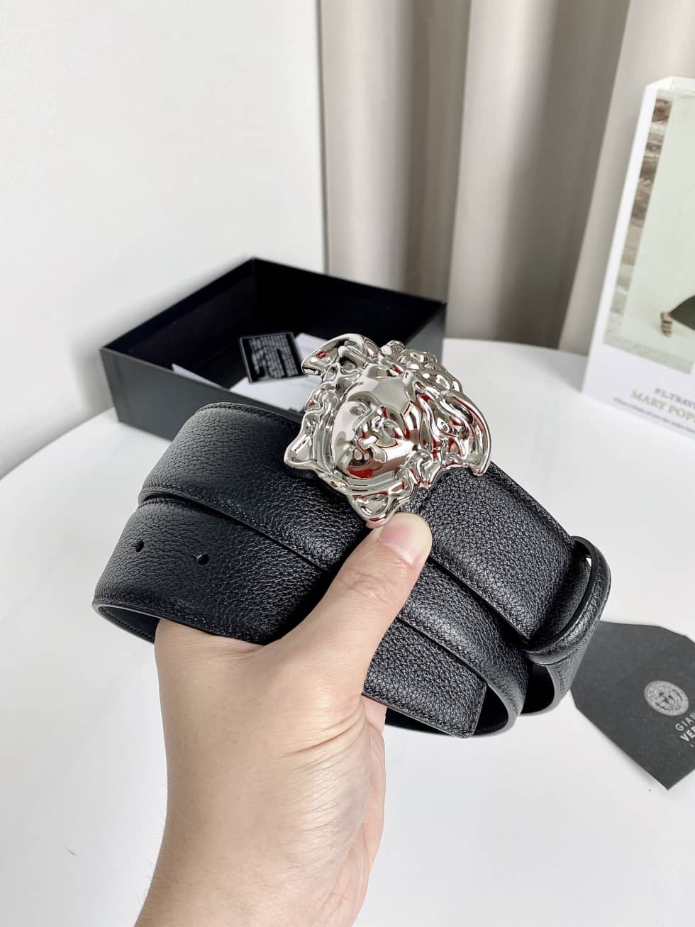 Replica Versace Buckle Belt 38mm