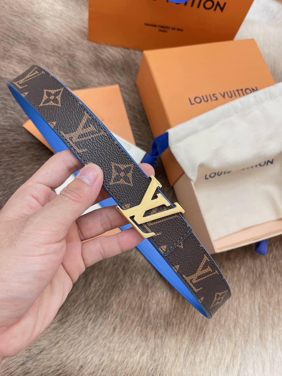 Fake L0vis Vvtt0n Logo Belt 30mm