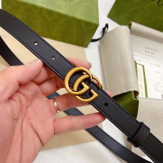 Fake Gvc*1 Logo Belt 20mm For Lady