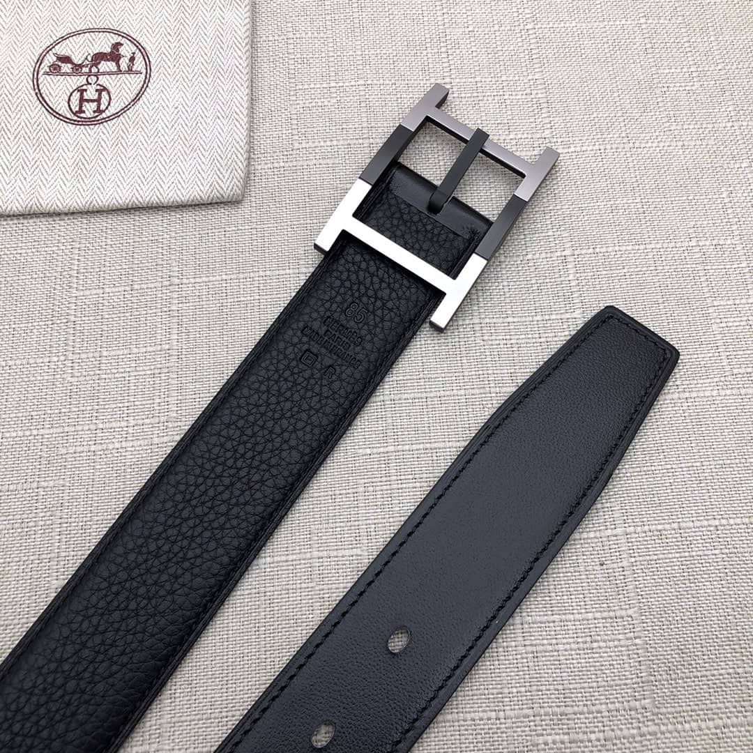 7 Star H**me5 Leather Belt 32mm