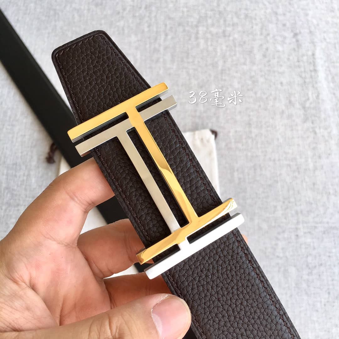 Fake H**me5 Logo Belt 38mm