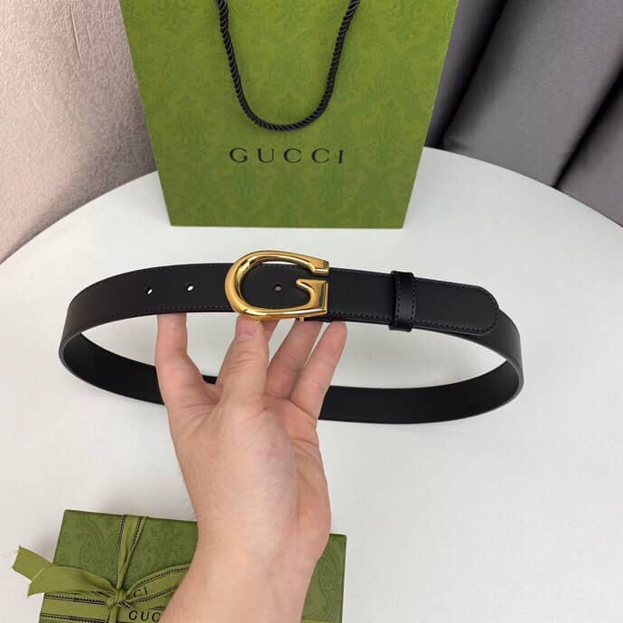 Fake Gvc*1 Logo Belt 30mm