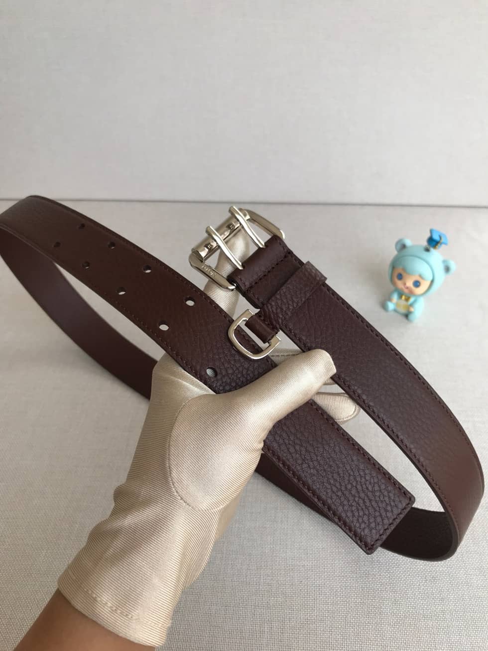 Knockoff D10r Logo Belt 35mm