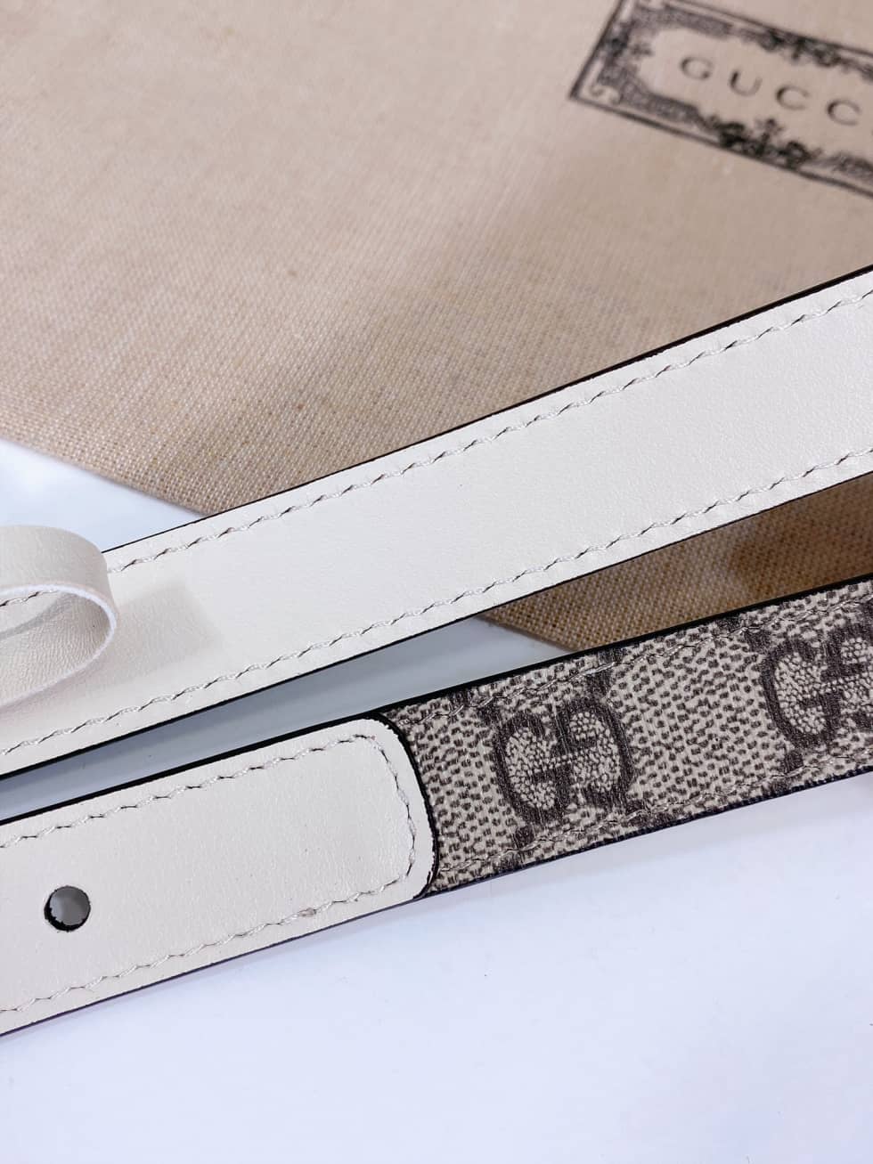 7 Star Gvc*1 Leather Belt 20mm For Lady