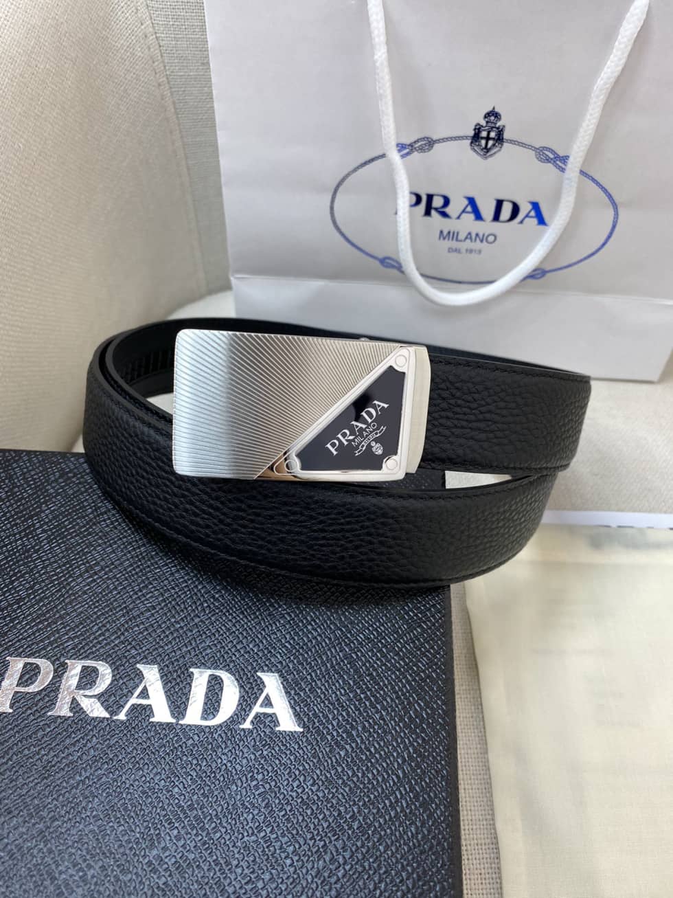 Pra*a Belt For Sale 34mm