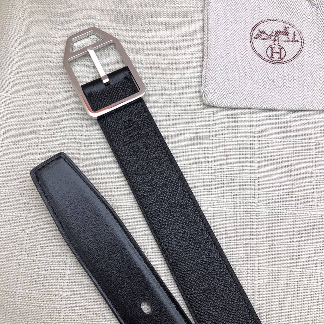 7 Star H**me5 Leather Belt 32mm