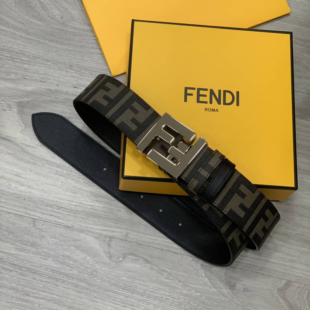 Fake F**di Logo Belt 39mm