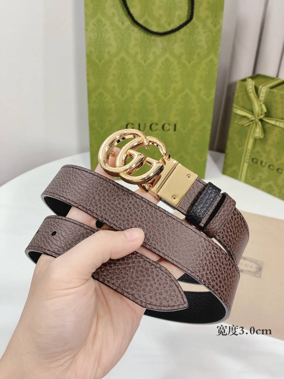 Knockoff Gvc*1 Logo Belt 30mm