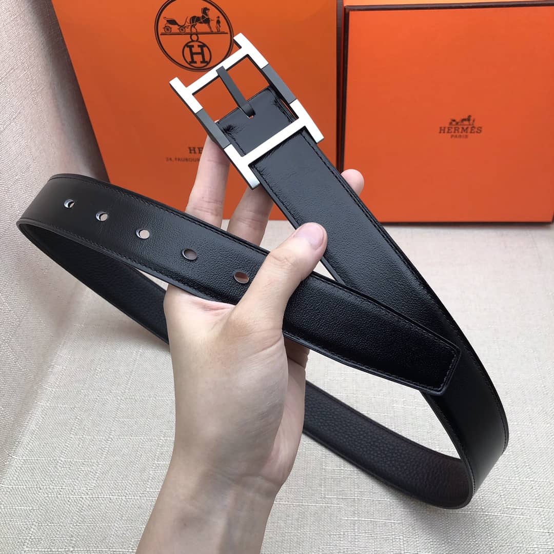 7 Star H**me5 Leather Belt 32mm