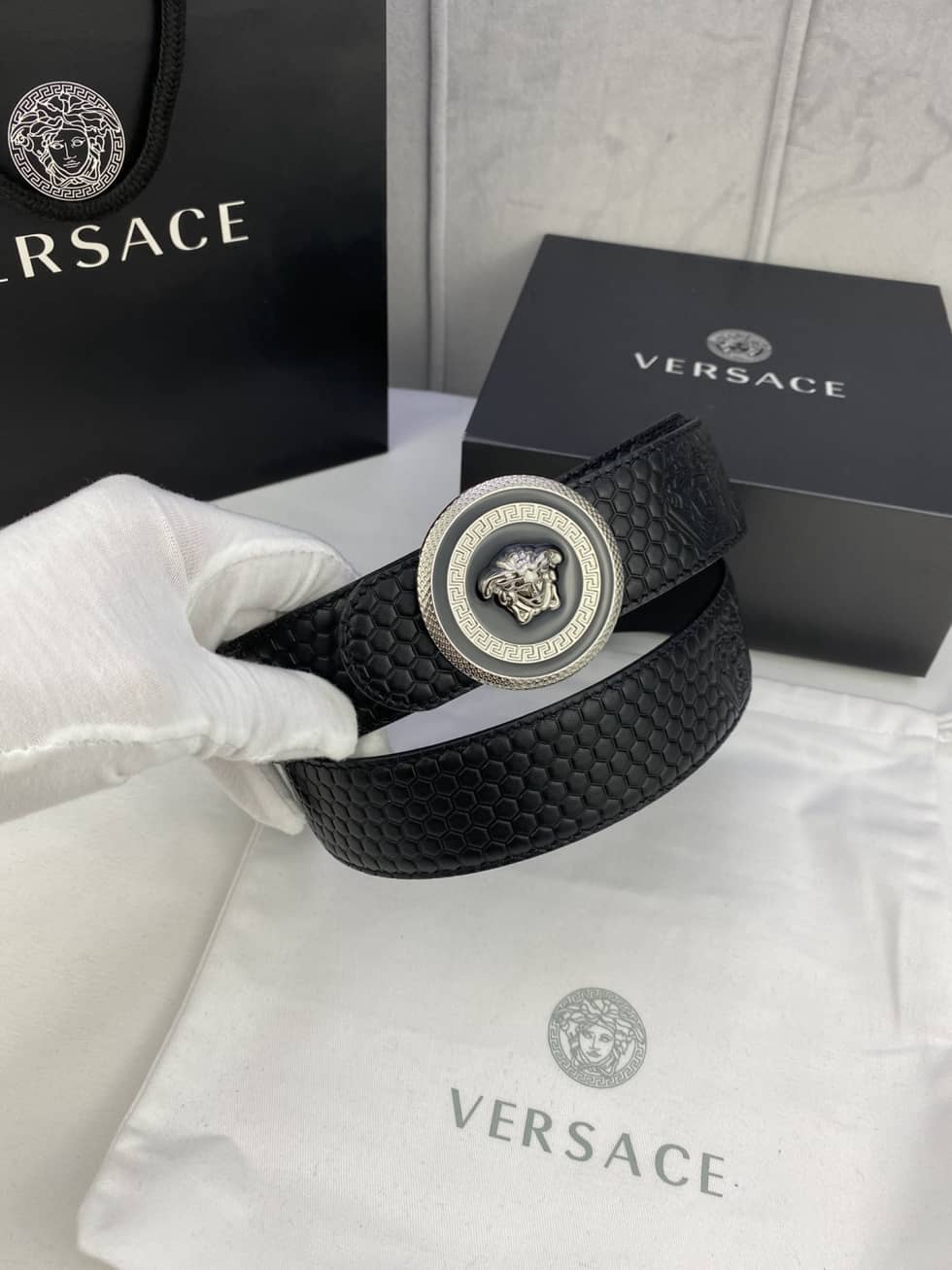 Designer Versace Classic Belt 40mm