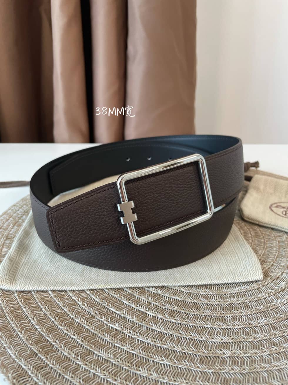 Fake H**me5 Logo Belt 38mm