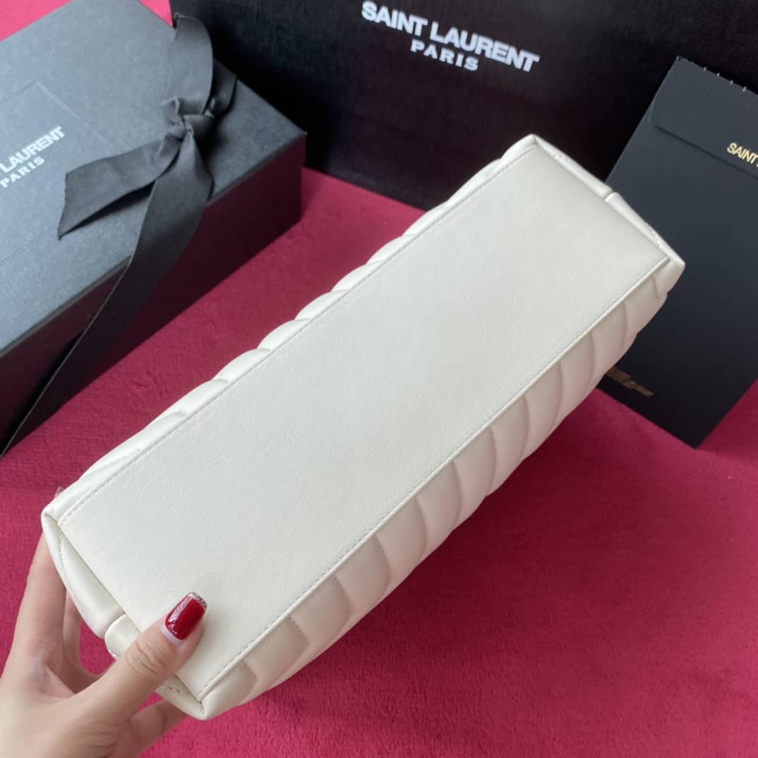 Y51 Loulou Medium Quilted “Y” Leather Replica Bag