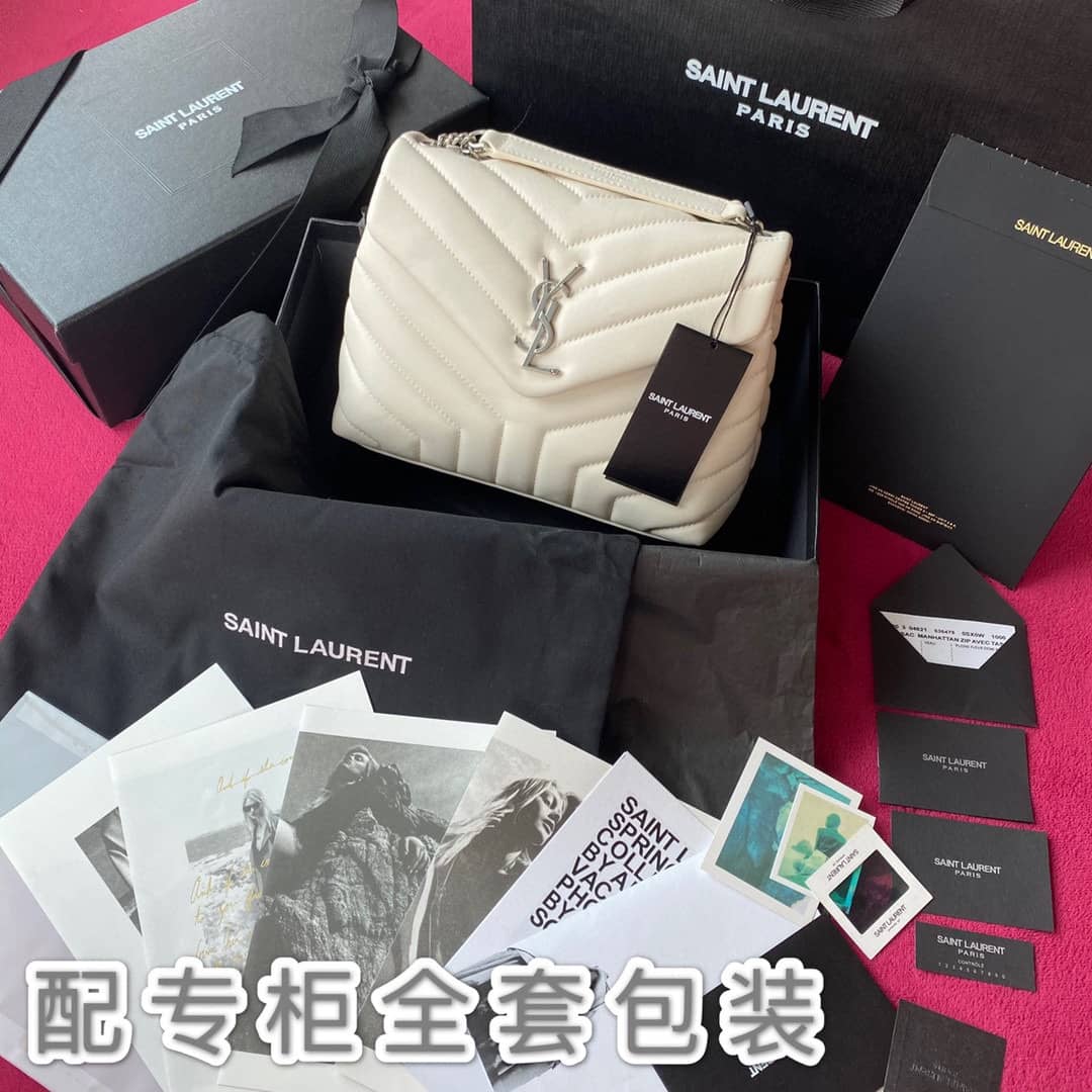 Sa1nt Lau*nt Bag Dupe Loulou Small Quilted “Y” Leather Replica Bag