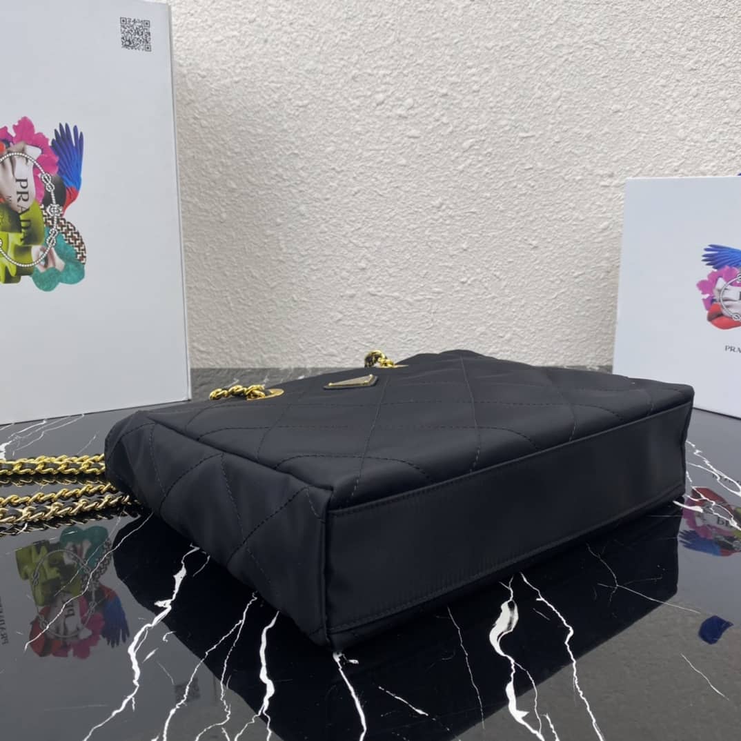 Replica Pra*as Leather Replica Tote