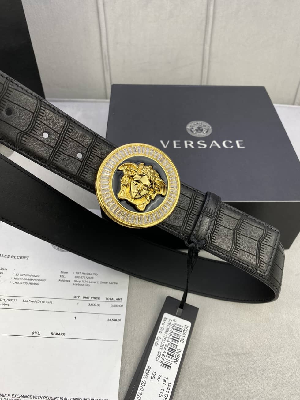 Top Quality Versace Belt Online 40mm