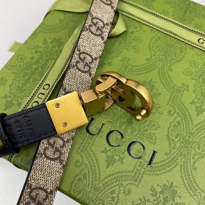 7 Star Gvc*1 Leather Belt 20mm For Lady