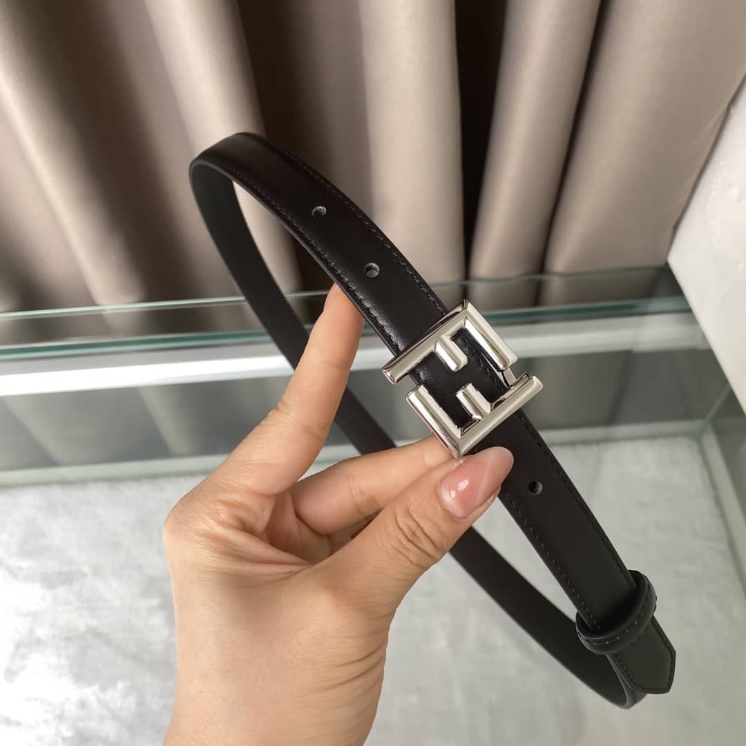 Knockoff F**di Logo Belt 20mm For Lady