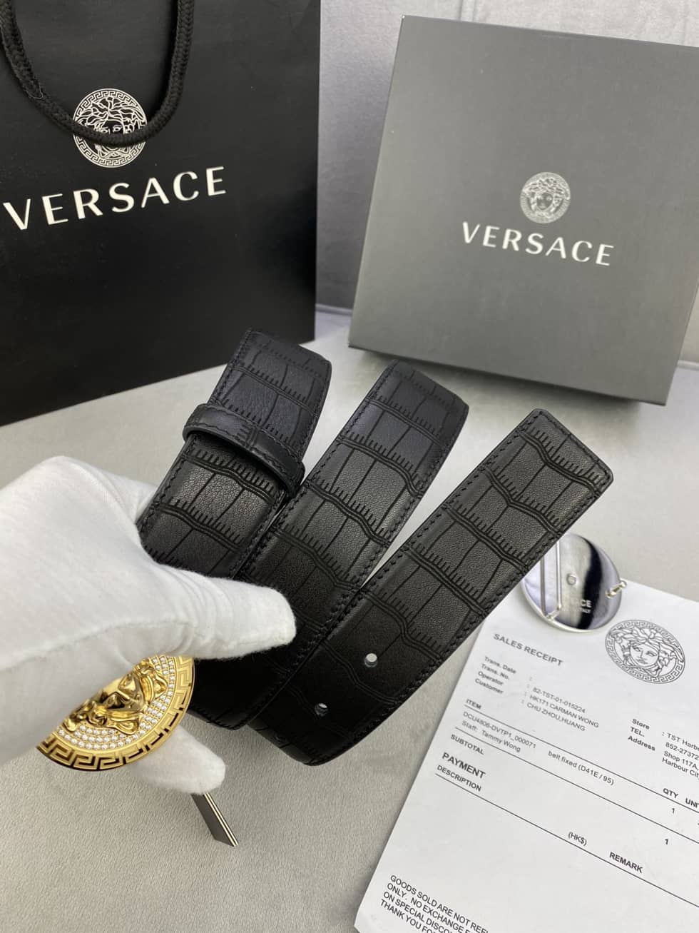 Cheap Versace Belt China 40mm