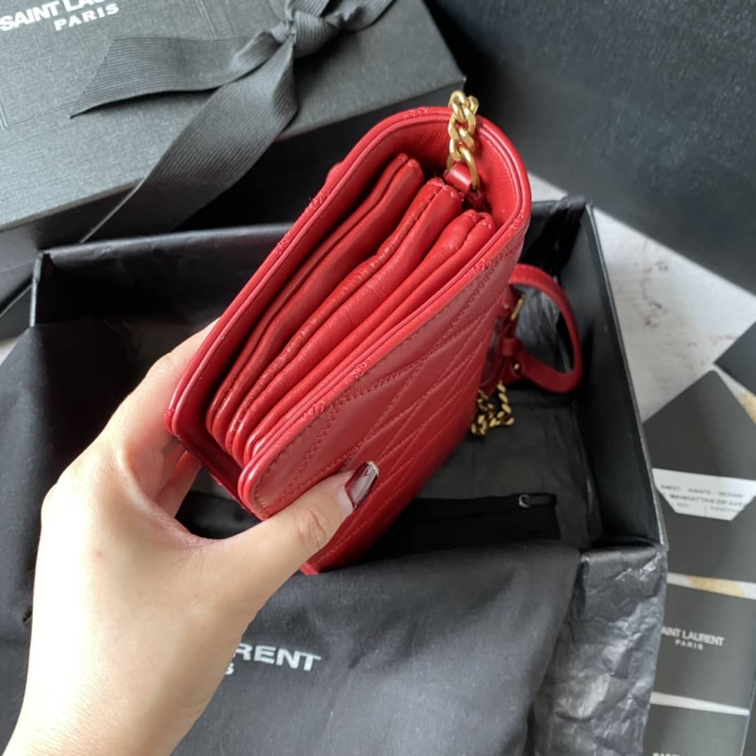 Y51 Dupes Bags Sa1nt Lau*nt Y51 Replica Pouch Shoulder Bag